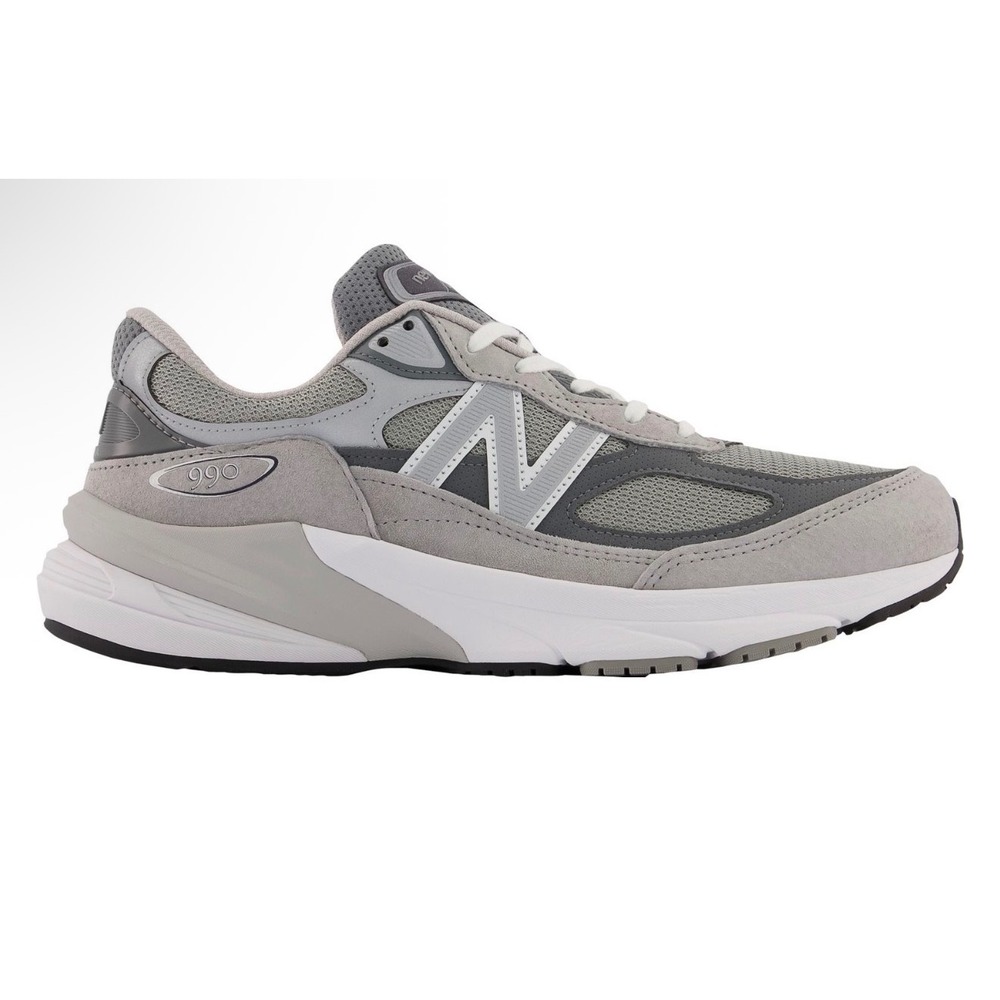 New Balance 990v6 Made in USA Grey Sneakers M990GL6 Mens 14 4E Extra Wide